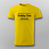 Remote Work Pro Men's Tee - Home Office Stealth Mode