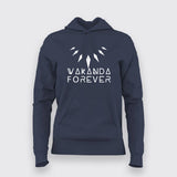 Wakanda Forever Black Panther Hoodies For Women