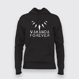 Wakanda Forever Black Panther T-Shirt For Women