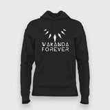 Wakanda Forever Black Panther Hoodies For Women Online India