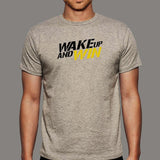 Wake Up And Win Motivation T-Shirt For Men