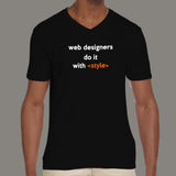 Web Designers Style Men's T-Shirt - Crafting With Flair