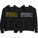 Wedding Wars Episode 1 Honeymoon Couple Hoodies