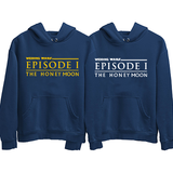 Wedding Wars Episode 1 Honeymoon Couple Hoodies