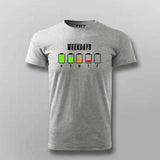 Weekdays battery life T shirt for men