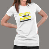 Weekend Forecast Women's T-Shirt - Relax & Code