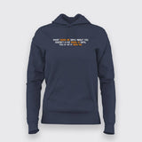 What Someone Says About You Hoodies For Women