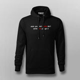 What You Want Exists Don't Settle Until You Get It Men's Motivational T-Shirt