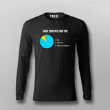 What You Pet Gives Funny Pet T-shirts For Men