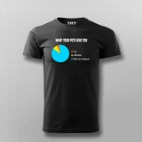 What You Pet Gives Funny Pet T-shirts For Men