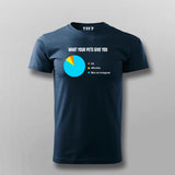 What You Pet Gives Funny Pet T-shirts For Men