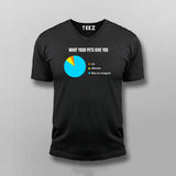 What You Pet Gives Funny Pet T-shirts For Men