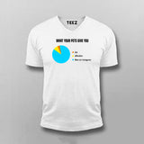 What You Pet Gives Funny Pet T-shirts For Men