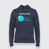What You Pet Gives Funny Pet T-shirts  For Women