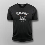 Whatever V Neck T-Shirt For Men Online