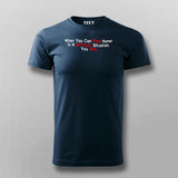 When You Can Find Humor In A Difficult Situation You Win Men's Motivational T-Shirt