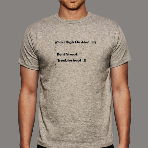 Funny Troubleshooting T-Shirt For Men –