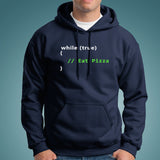 While True Eat Pizza Funny Coder Hoodies Online