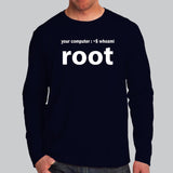 Your Computer Whoami Root Funny IT Admin Hacker T-Shirt For Men