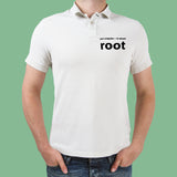 Your Computer Whoami Root Funny IT Admin Hacker Polo T-Shirt For Men