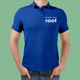 Your Computer Whoami Root Funny IT Admin Hacker Polo T-Shirt For Men