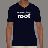 Your Computer Whoami Root Funny IT Admin Hacker T-Shirt For Men