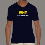 Why Working Now? Men's T-Shirt - The Coder's Mystery