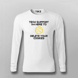 Will Fix Computer For Cookie Tech Support Programmer T-shirt For Men