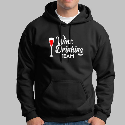 Wine Drinking Team Hoodies For Men Online India