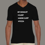 My Wishlist Men's V Neck T Shirt Online India