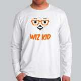 Wiz Kid Funny Programming Humour Men’s Profession Full Sleeve T-Shirt India
