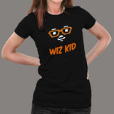 Wiz Kid Funny Programming Humour Women’s Profession T-Shirt India