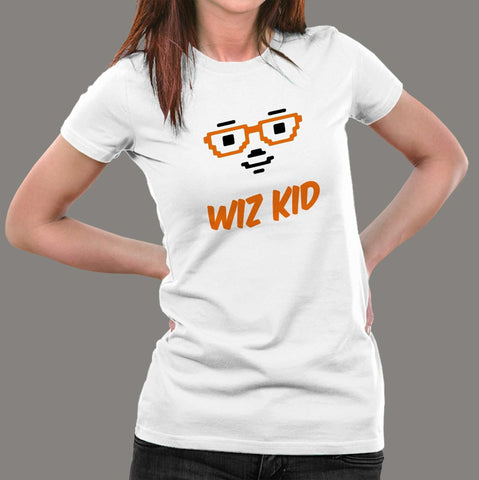 Wiz Kid Funny Programming Humour Women’s Profession T-Shirt Online India