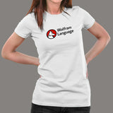 Wolfram Language T-Shirt For Women Online India