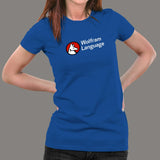 Wolfram Language T-Shirt For Women Online