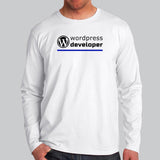 Wordpress Developer T-Shirt For Men