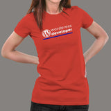 Wordpress Developer T-Shirt For Women