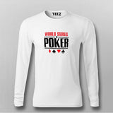 World Series Of Poker Fullsleeve T-Shirt For Men Online