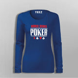 World Series Of Poker T-Shirt For Women