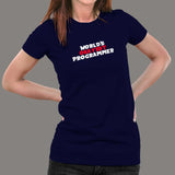 World's Okayest Programmer T-Shirt For Women Online India