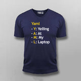 YAML Programmer Coding T-shirt For Men