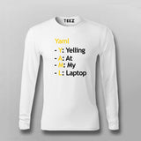 YAML Programmer Coding T-shirt For Men