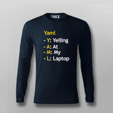 YAML Programmer Coding T-shirt For Men