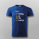 YAML Programmer Coding T-shirt For Men