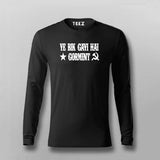 Ye Bik Gayi Hai Gormint Hindi T-shirt For Men
