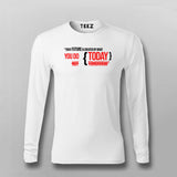 YOUR FUTURE CREATED BY WHAT YOU DO TODAY T-shirt For Men