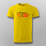 YOUR FUTURE CREATE BY WHAT YOU DO TODAY T-shirt For Men Online India