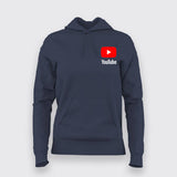 Youtube Logo T-Shirt For Women