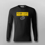 Yeah I Lift I Lift Cookies To My Mouth Funny  Full Sleeve T-shirt For Men Online Teez 