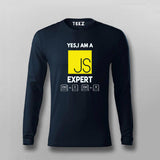 Yes,I Am Java Expert Programmer T-shirt For Men